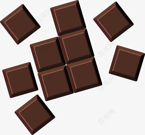 巧克力矢量图