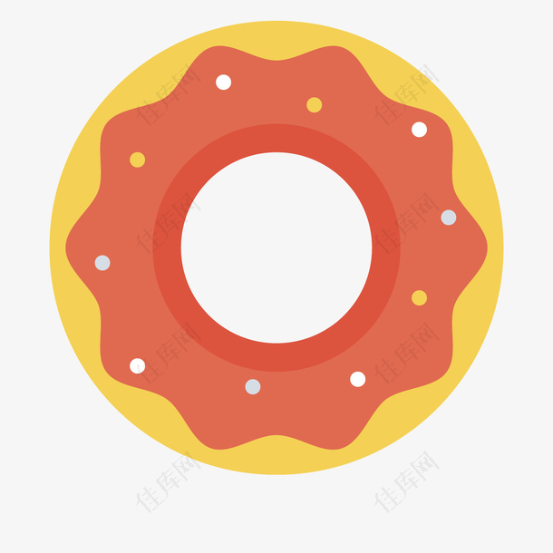 彩色甜圈