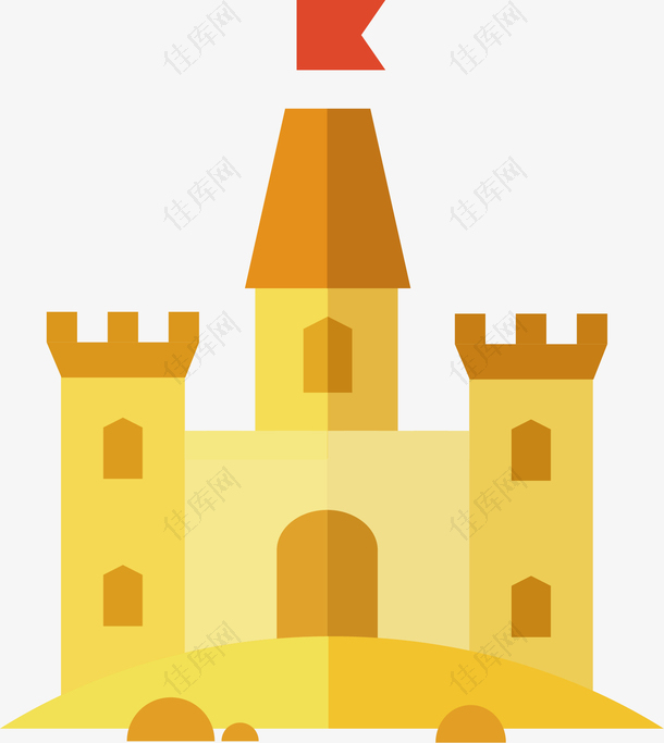 城堡扁平化