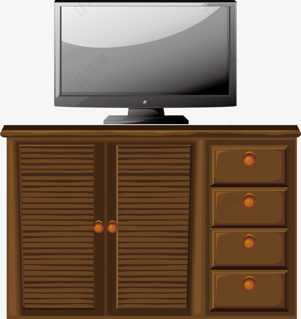 木柜现代电视机柜