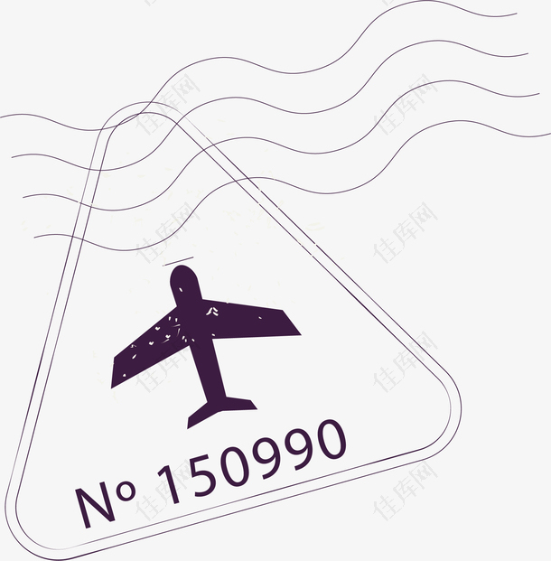 飞机档案盒标签设计