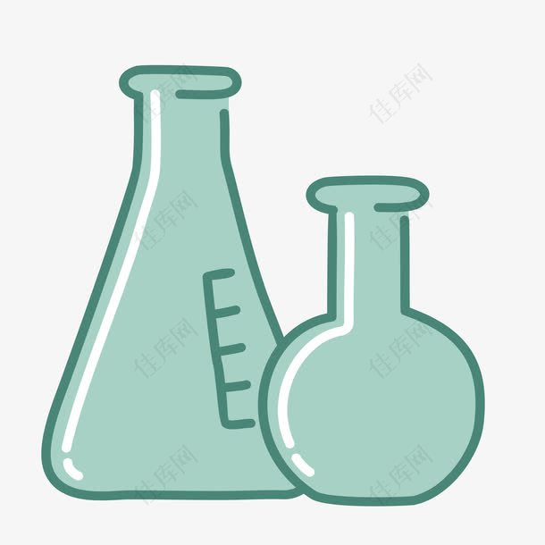 化学实验试管瓶子