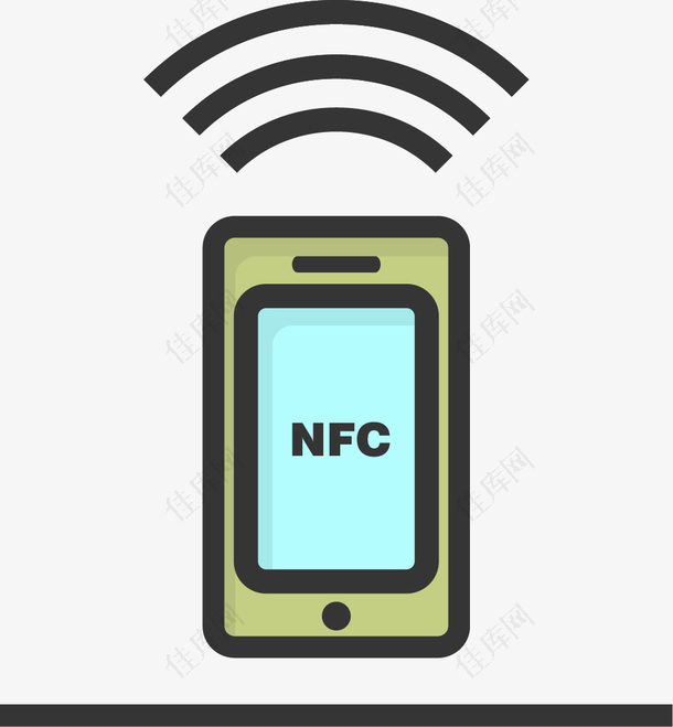 手机便携式矢量NFC支付