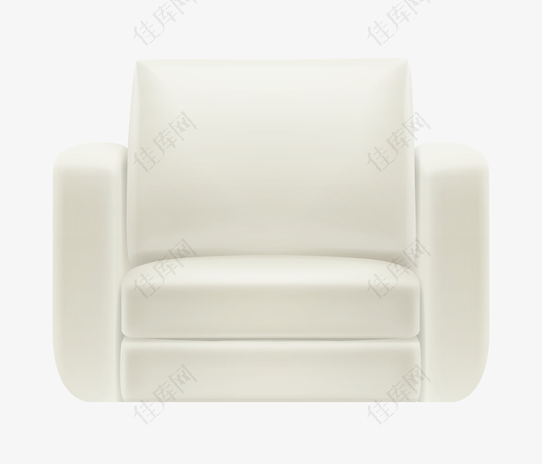 白色沙发设计