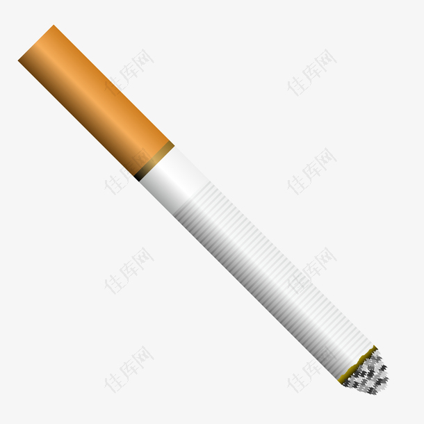 卡通香烟矢量图下载