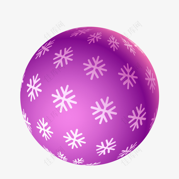 紫色彩色圆球矢量