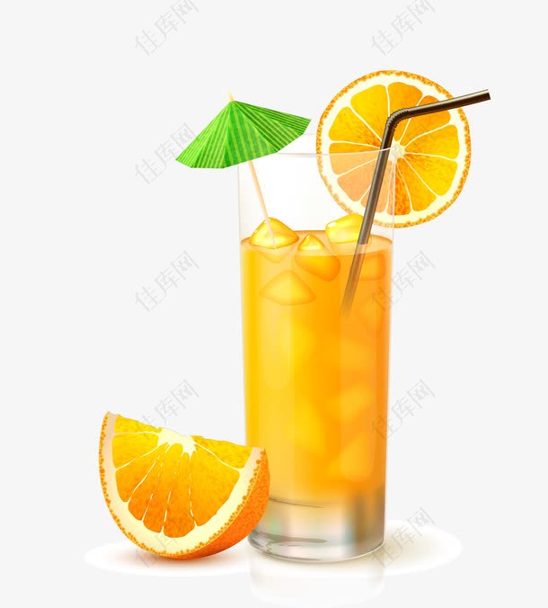 夏天的橘子汁