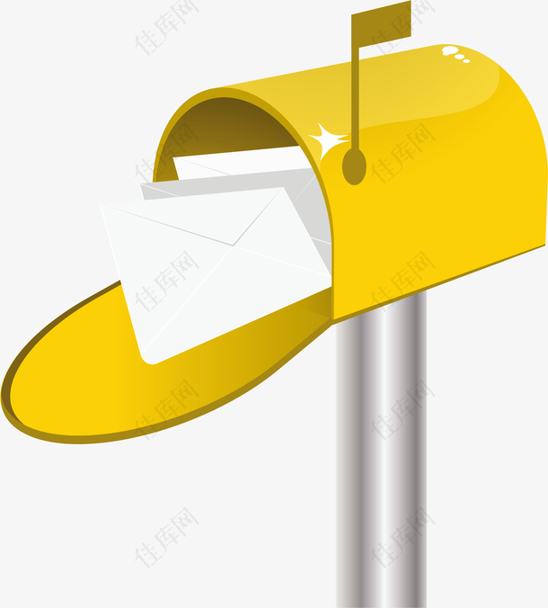 黄色投票信封