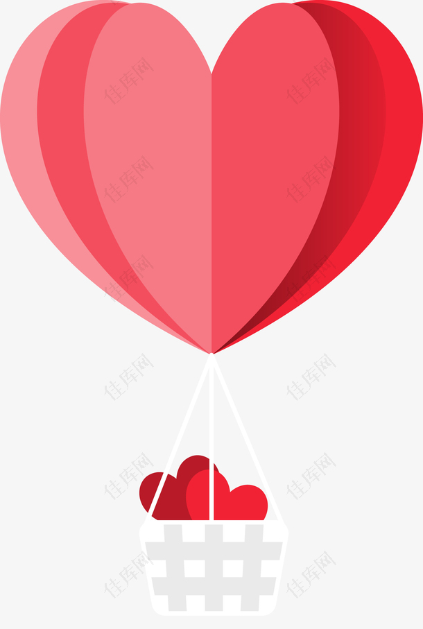 情人节热气球设计图