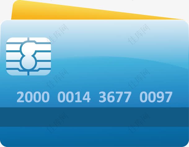 矢量创意设计消费银行卡信用卡图