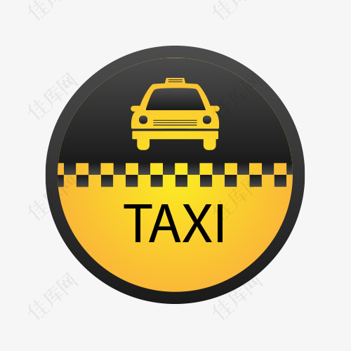 出租车矢量图AI