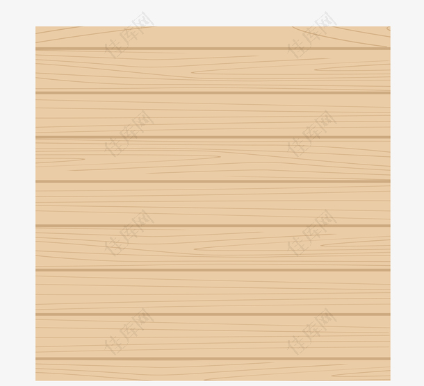 精美浅啡色木制地板矢量图