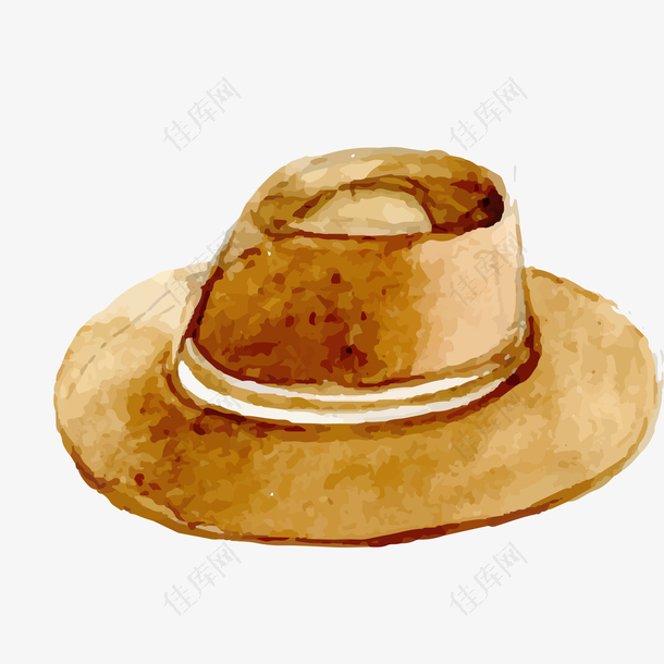 卡通复古的牛仔帽子设计