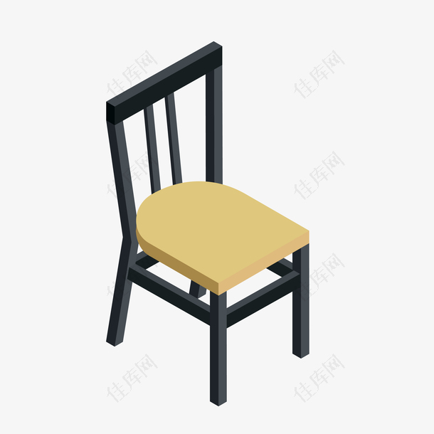 椅子装饰素材图案