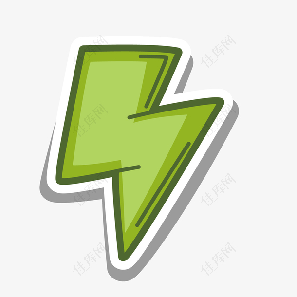 绿色闪电