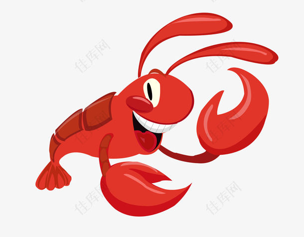 红色大龙虾