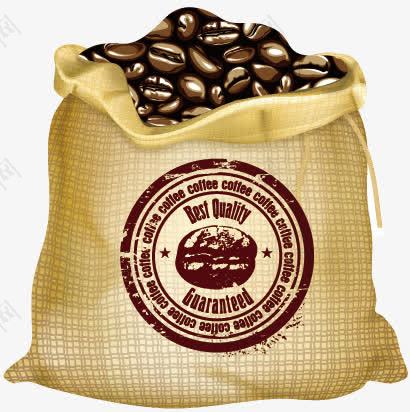 袋子里的咖啡豆
