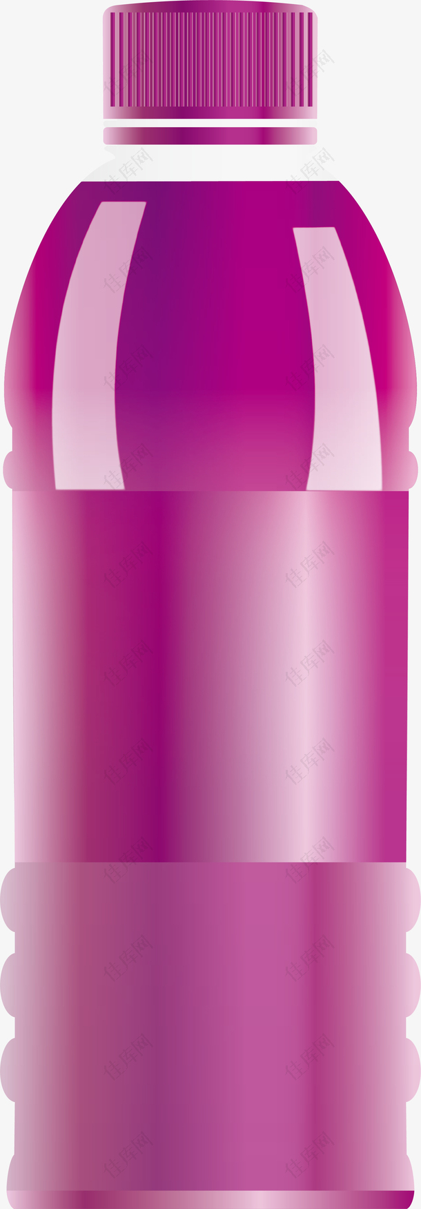 紫色瓶子