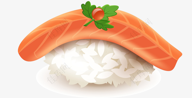 日本卡通寿司食物图