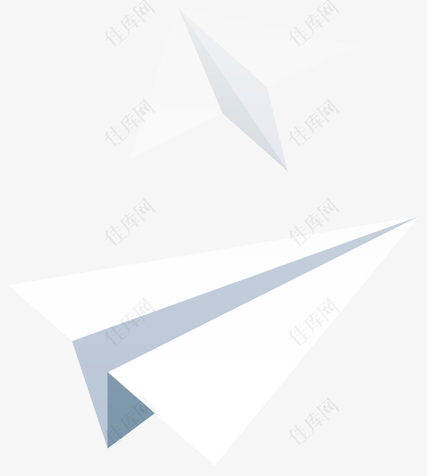 折纸飞机矢量