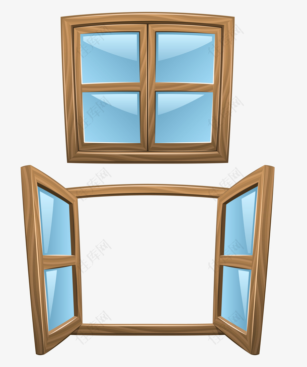 窗户矢量素材