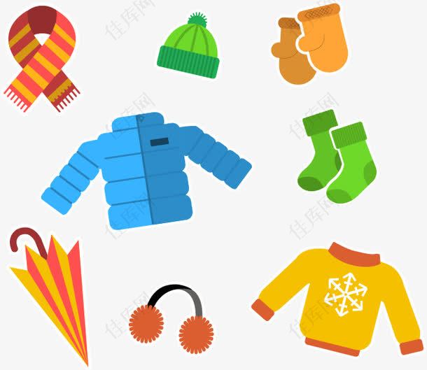 儿童冬季保暖衣物
