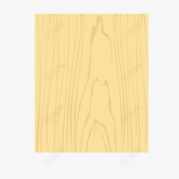 矢量室内地板淡黄色木纹