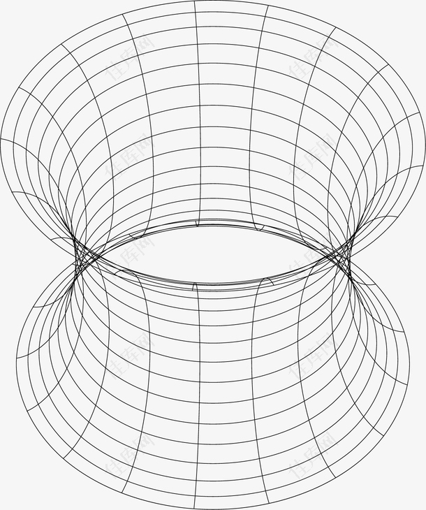矢量图标创意抽象线条球形素材