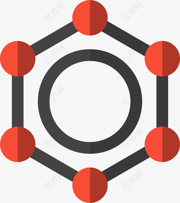 化学苯环图标