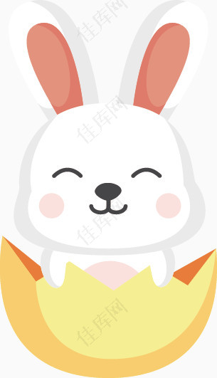 2023兔年生肖兔可爱卡通兔子