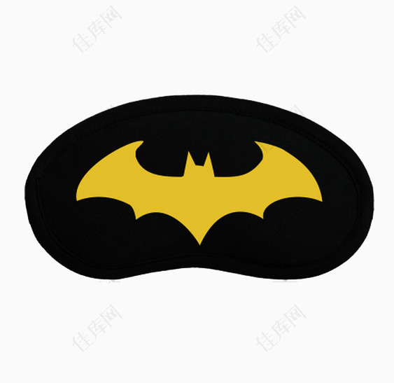 黄色蝙蝠眼罩