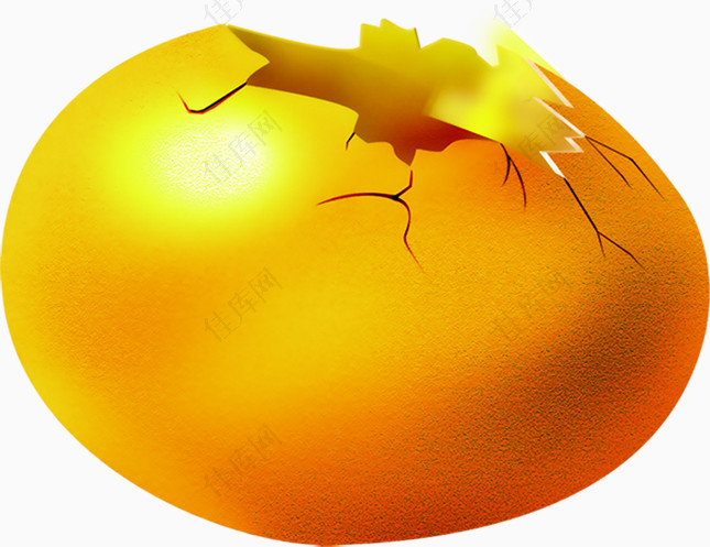 金蛋带裂纹的金蛋砸金蛋