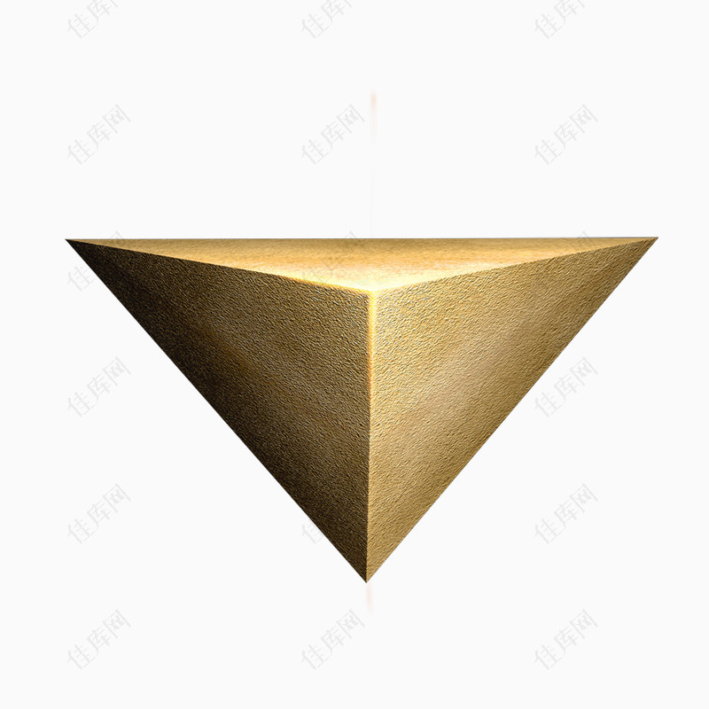 三角立体木头