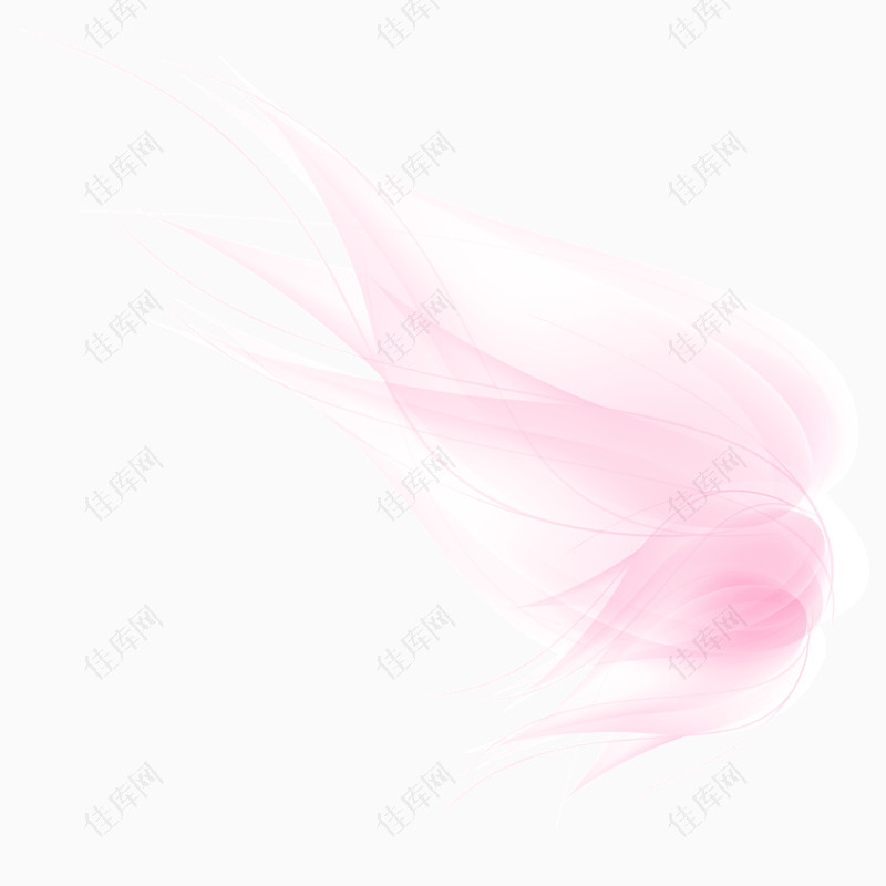 粉红色的翅膀