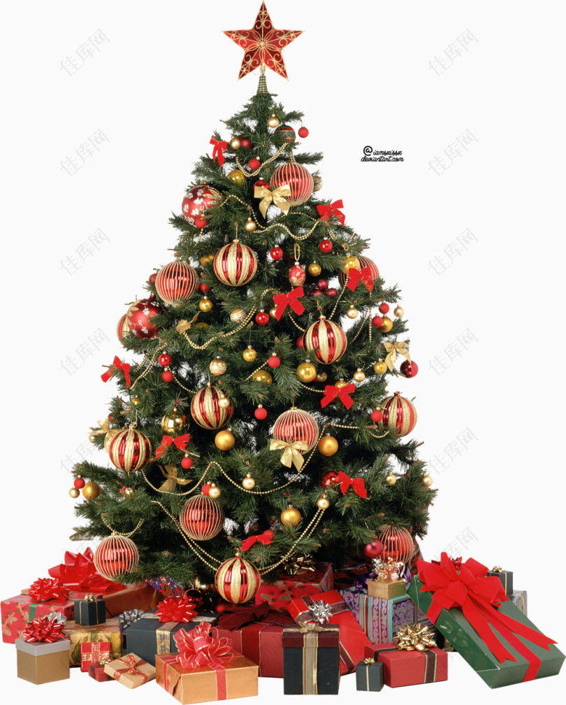 圣诞树与礼物