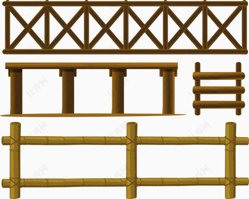 木质栅栏