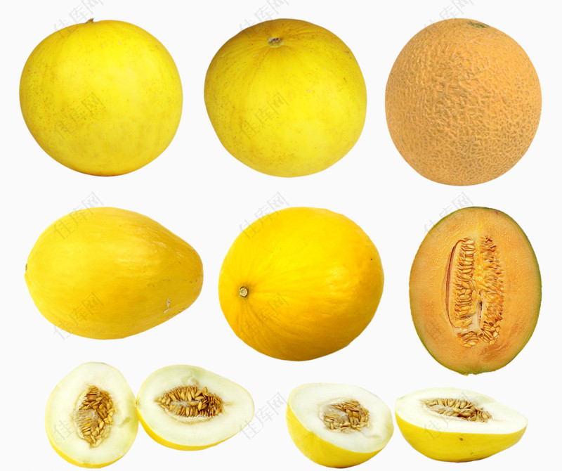 黄色哈密瓜