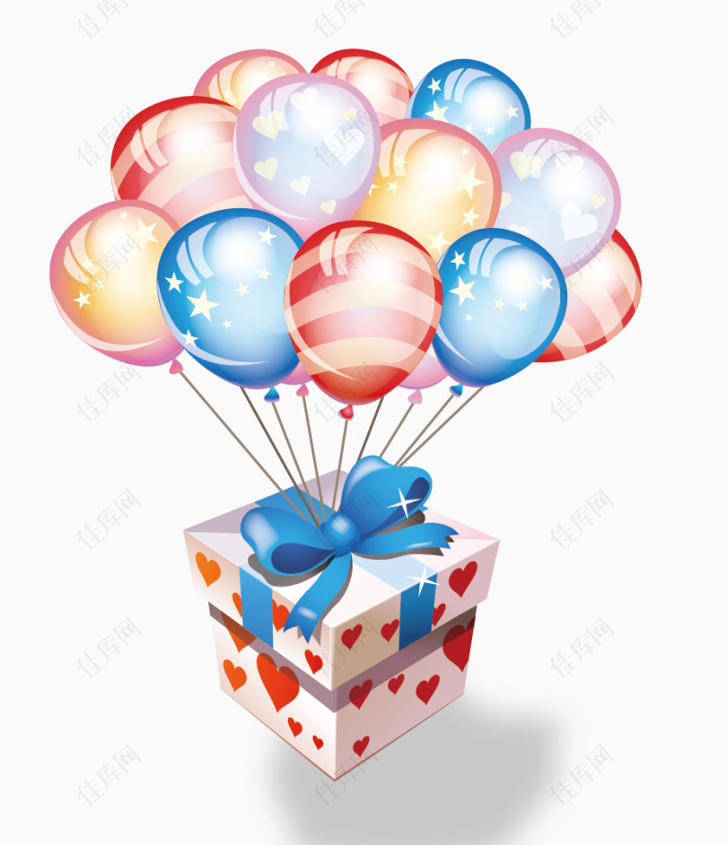 气球礼品盒