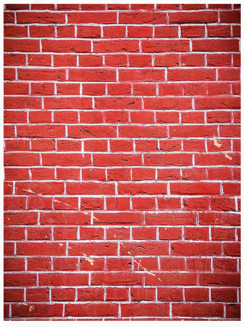 红色怀旧砖墙