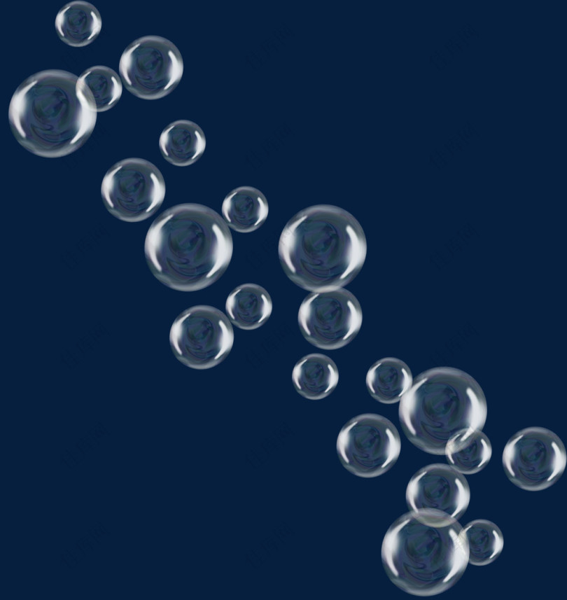 水花图标手绘水珠素材透明水珠