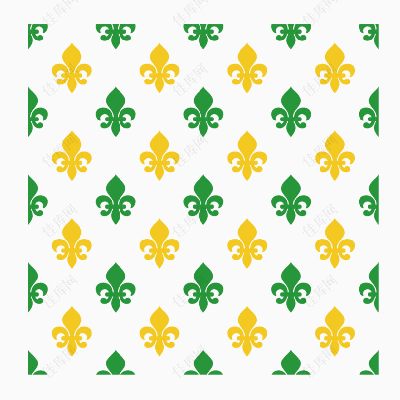 中世纪欧洲正方形地毯图案