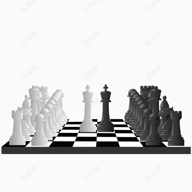中国象棋与黑白棋盘