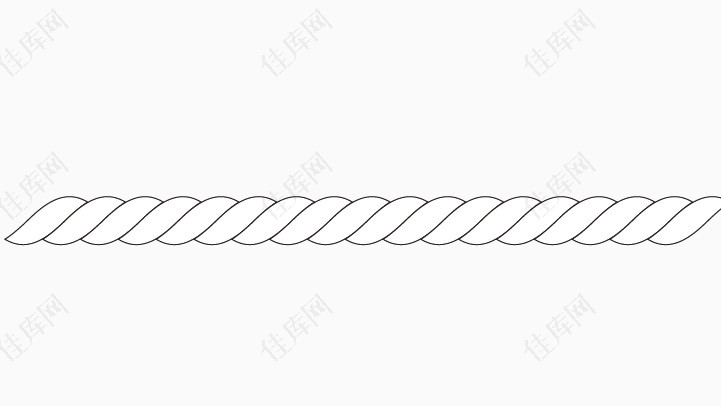 绳子纹理线条
