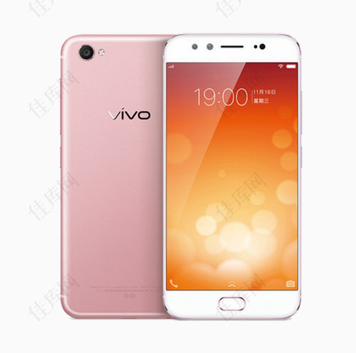 VIVOX9智能手机粉色模型