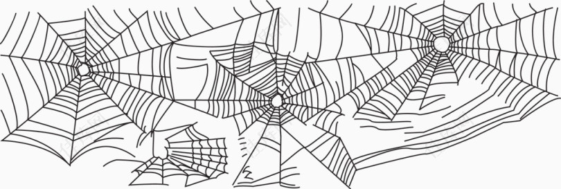 线条蜘蛛网背景矢量图