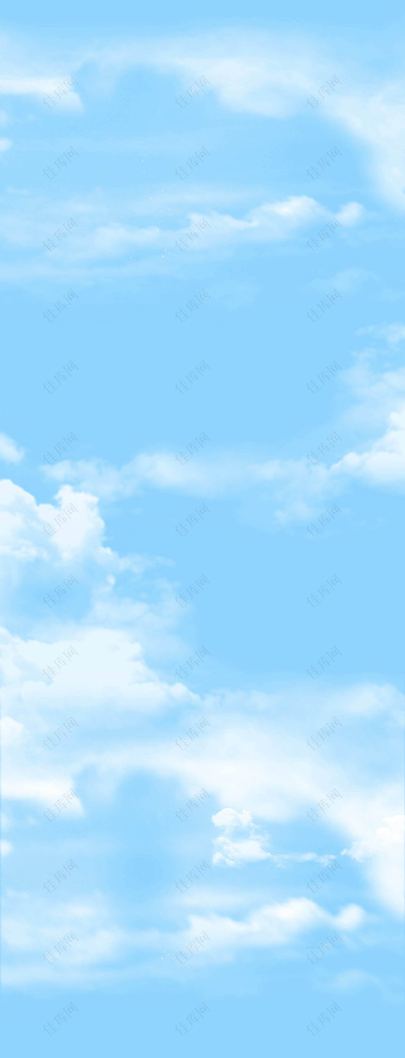 蓝天云朵背景