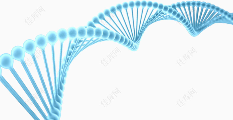 蓝色DNA生物科技图