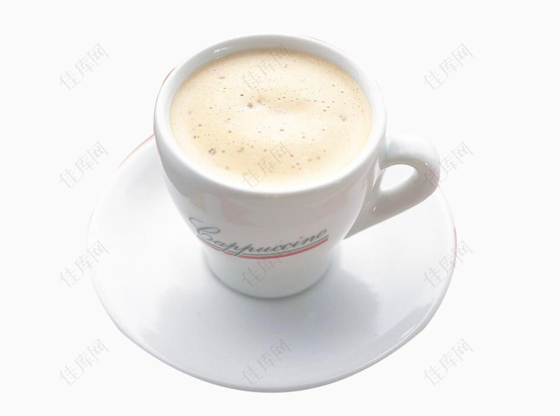 白色奶泡热奶茶冬日热饮