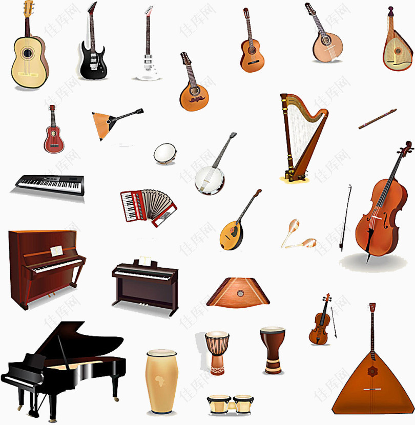 音乐器材元素符号