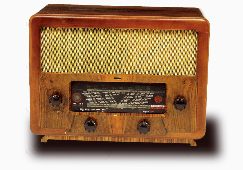 木质典雅收音机